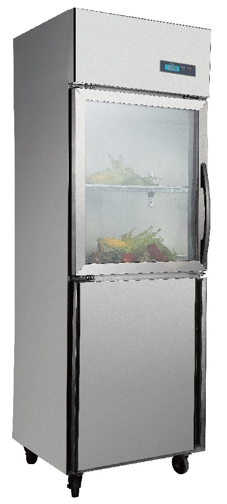 Standard D type copper double temperature static cooling refrigerator(customized)