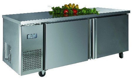 Luxury project ventilated 04 table top refrigerator(glass door)